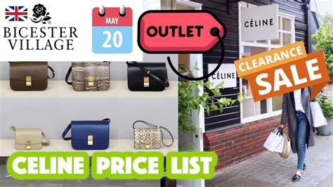 CELINE BICESTER VILLAGE OUTLET MEN & WOMEN